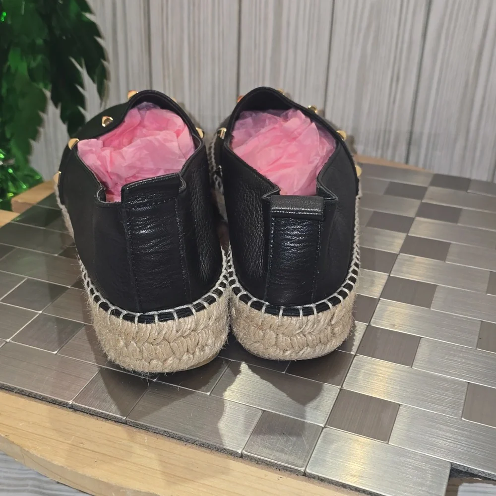 The shoes box‎ LEATHER espadrille